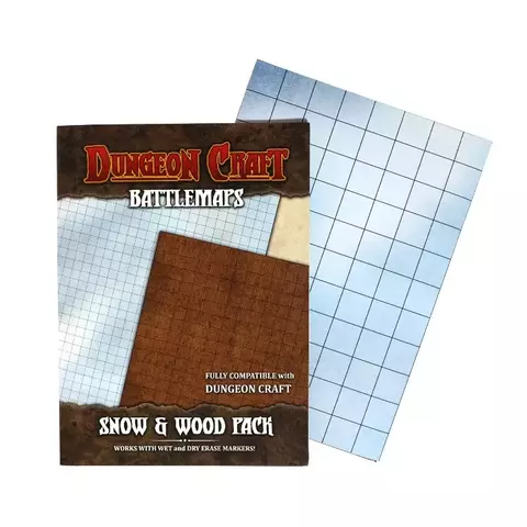 BATTLE MAP SNOW AND WOOD PACK - comprar en línea