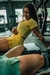 Imagem do Croped Fitness Manga Curta