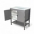 Hudson - Gabinete para Banheiro 80cm com Tampo Hudson Mazzu - loja online