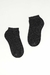 Kit 6 Meias Sapatilha Atoalhada Essencial - Preta - comprar online