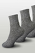 Kit 3 Pares Meias Cano Médio Essencial - Cinza