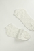 Kit 3 Pares Meias Sapatilha Atoalhada Essencial - Branca