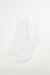Kit 3 Pares Meias Cano Médio Essencial - Branca - comprar online