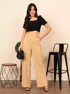 Calça Social em Linho - MELROSE Modas