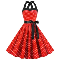 Vestido Retrô Audrey Hepburn - loja online