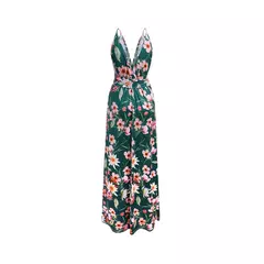 Imagem do Vestido Cropped Estampado Floral Vermelho
