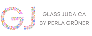 Glass Judaica by Perla Grüner