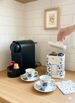 Pote Casinha G Em Porcelana Feito À Mão - comprar online