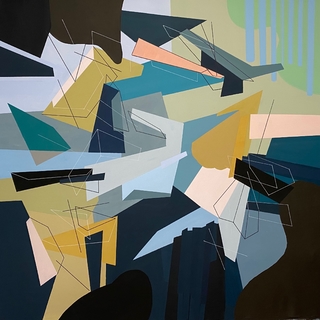 Lori Raffo Magnasco. Sin titulo, 150 x 150 cm