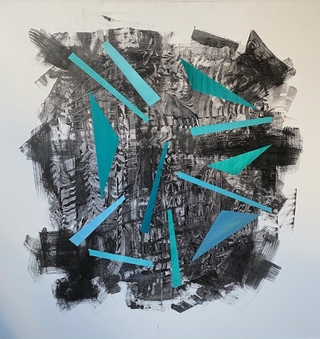 Lori Raffo Magnasco. Sin titulo, 90 x 90 cm