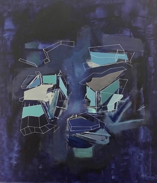 Lori Raffo Magnasco. Sin titulo, 100 x 90 cm
