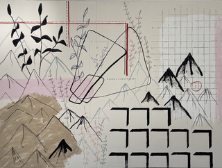 Flora Castiglia. Cuadricula x II, 120 x 160 cm