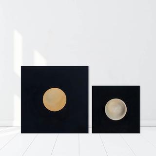 Andrea Schvartzman. Luna IK, 115 x 115 cm