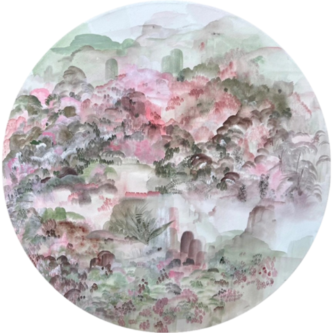 Daniela Ramsfelder. Tondo, 100 cm diámetro - comprar online