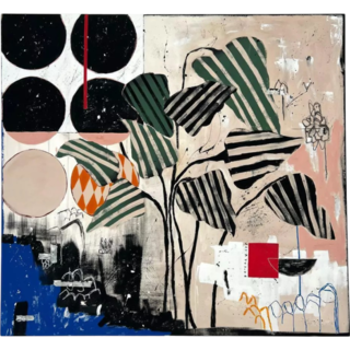 Flora Castiglia. Sin título, 130 x 140 cm - comprar online