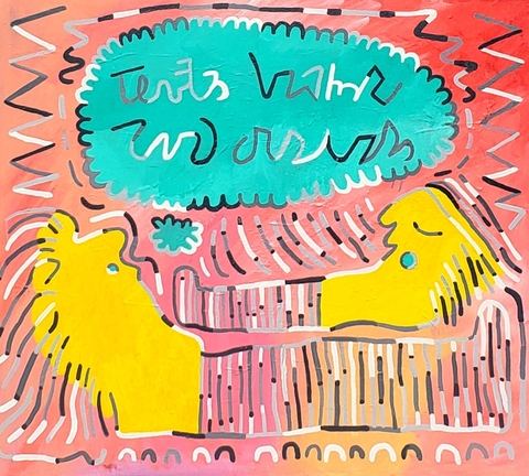 Lino Divas. Sin titulo, 80 x 70 cm
