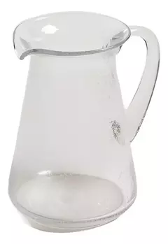 Jarra de vidrio burbujas