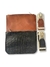 Imagen de CARTERA MOON NEGRA CROCO