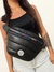 Maxi Riñonera Broadway negra con cierre de colores - tienda online
