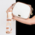 Bandolera Brooklyn blanco con suela. Herrajes plateados - tienda online