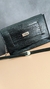 Sobre croco negro. Herrajes plateados - tienda online