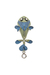 Pet Charm - Peixe Filhote (verde/azul)