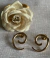 Brinco Espiral Dourado