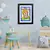 Quadro Porta Retrato Infantil com Desenhos Decorativos - Moldura para Quarto de Bebê ou Infantil - loja online