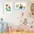 Quadro Porta Retrato Infantil com Desenhos Decorativos - Moldura para Quarto de Bebê ou Infantil - comprar online