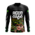 Camiseta Manga Longa Dry Fit com Proteção UV Agro Café