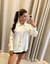 BLUSA SOCIAL BRILHO-branca