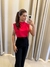 BLUSA CELESTE- vermelha
