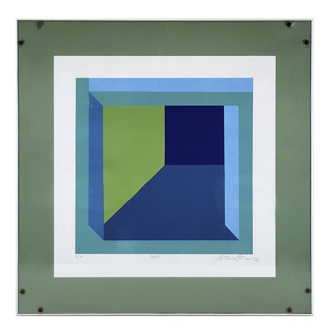 Quadro Serigrafia Geometrica I