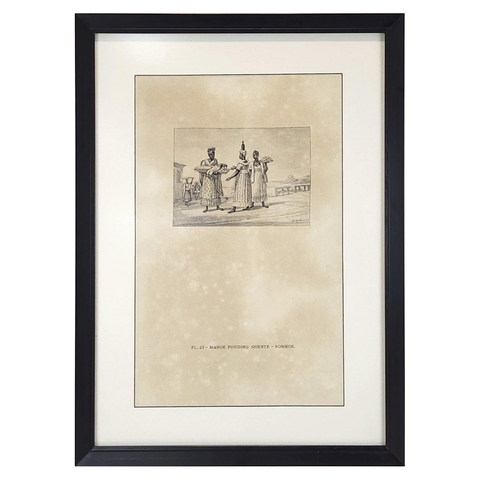 QUADRO MONT OS 986 GRAV ANTIGAS PINTADAS A MAO III