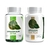 Frascos de suplementos Amazon Slim Detox e Amazon Slim Plus, ambos com rótulos coloridos e informações nutricionais visíveis.