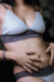 Sutiã Em Algodão Canelado e Detalhes em Renda Cinza e Titânio I Chocolate Blend - Flor de Romã Lingeries