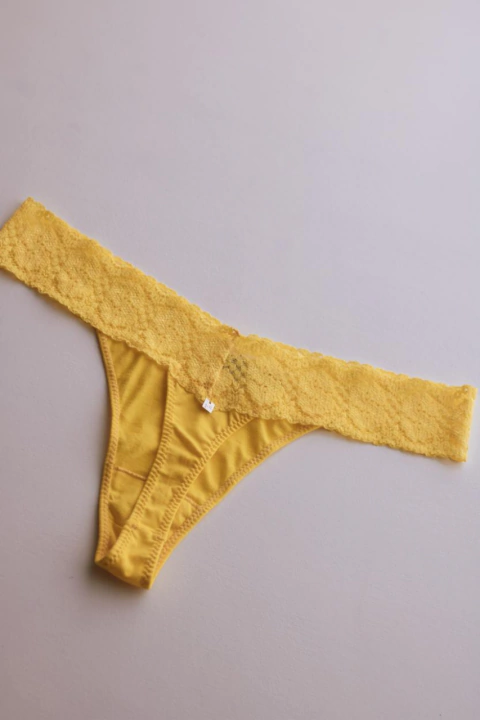 Calcinha em Algodão com Cós em Renda I Pimenta Malagueta - Flor de Romã Lingerie | Dia dos Namorados | Porto Velho RO