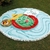 Toallón Playero Redondo c/ Flecos Watermelon - comprar online