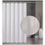 Cortina de Baño Anti Hongos Rayas City Blanco - comprar online