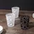 Vaso de Vidrio Labrado Winterfell 300 ml Set x6 - Sakura en internet
