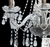 Lustre Candelabro Cristal Legitimo 6 Braços 110v/220v - Pieda Lustres