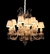 Lustre Candelabro Cristal Baccarat Legitimo 15 Braços 110v/220v - Pieda Lustres