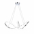 Lustre Pendente Moderno Prata Infinito 50w Led 3 Em 1 PIEDA - comprar online