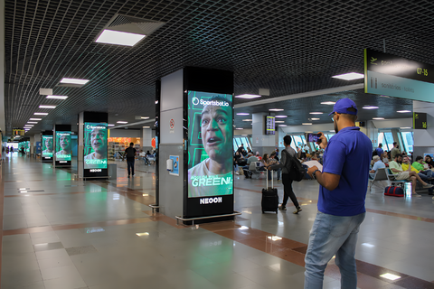 Painéis digitais Indoor