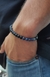 PULSERA HOMBRE VITALIDAD CON ÓNIX NEGRO Y LAPISLÁZULI - comprar online