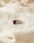 ANILLO MINI PIEDRA GRANATE/MALAQUITA/LABRADORITA/PIEDRA DE LA LUNA