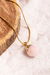 COLLAR VÍNCULO CON CUARZO ROSA - comprar online