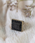 ANILLO CUADRADO REGULABLE TURMALINA - comprar online