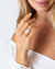ANILLO MINI OVALADO REGULABLE CON AMATISTA/OBSIDIANA/CUARZO ROSA - tienda online