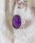 ANILLO OVALADO REGULABLE CON AMATISTA/AMAZONITA/OBSIDIANA/CUARZO ROSA en internet